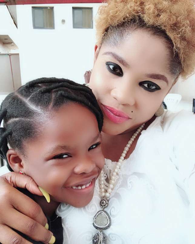 Image result for bisi ibidapo obe and daughter"