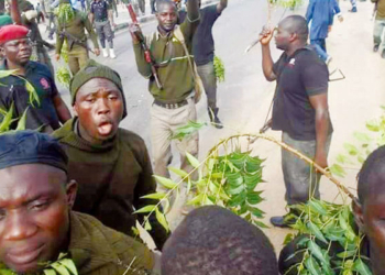 Filed photo: Protesting Police