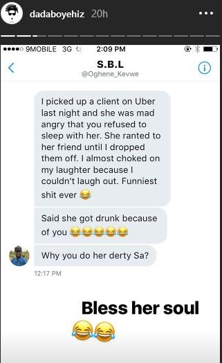 Nigerian Lady angry at MTV VJ Ehiz for refusing to sleep with her, despite getting drunk