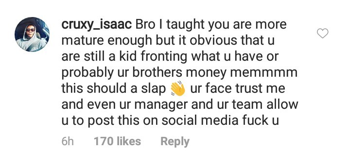 KCee called out after he shows off wads of cash following Soso Soberekon