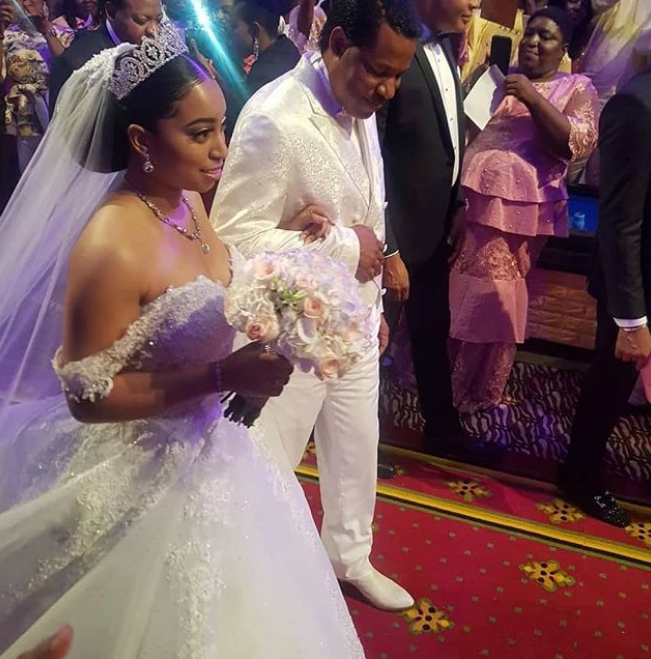 First photos from the church wedding of Pastor Chris Oyakhilome