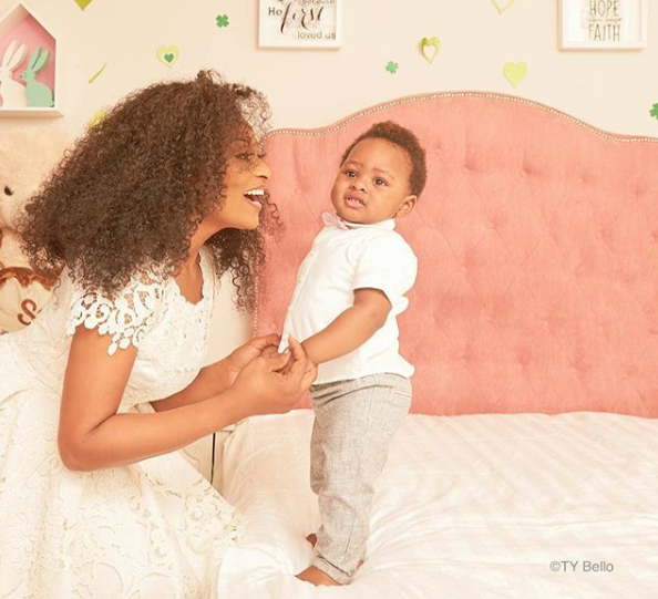 Ibidun Ighodalo celebrates her children and opens up on how she adopted them (photos)