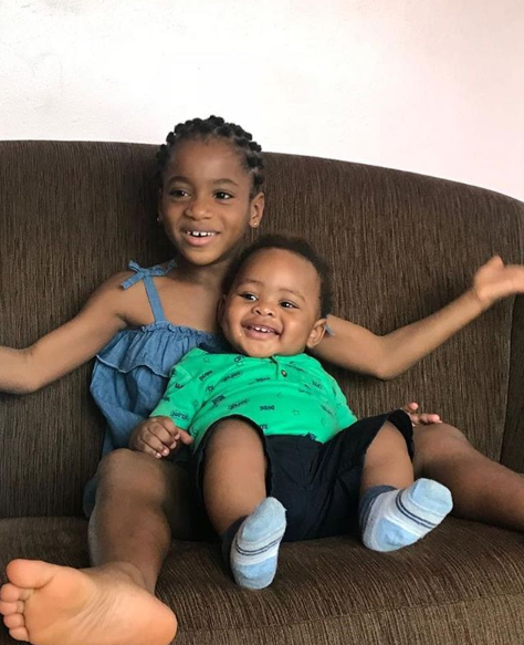 Ibidun Ighodalo celebrates her children and opens up on how she adopted them (photos)