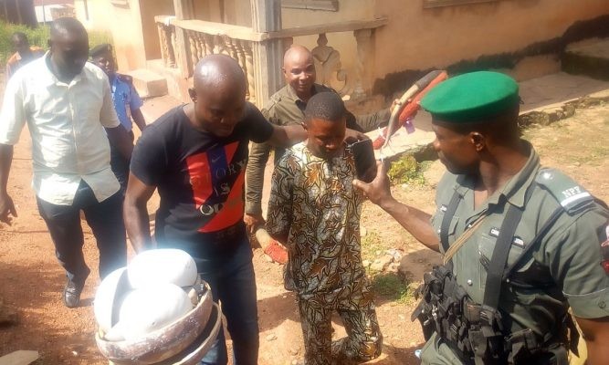 Osun police burst fake money shrine set up to dupe people (photos)