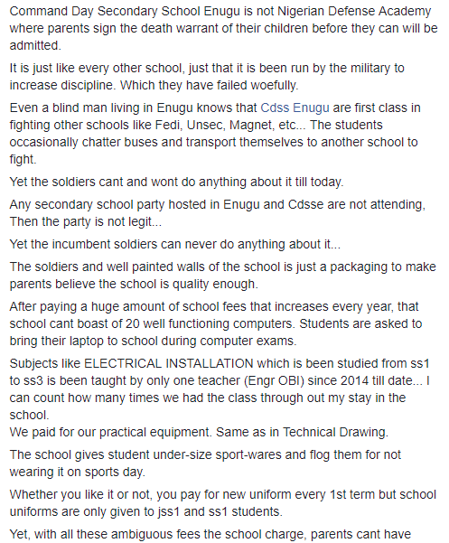 Soldiers batter schoolboy, 15, until he bled through his clothes because he did not wear the complete school uniform (photos)