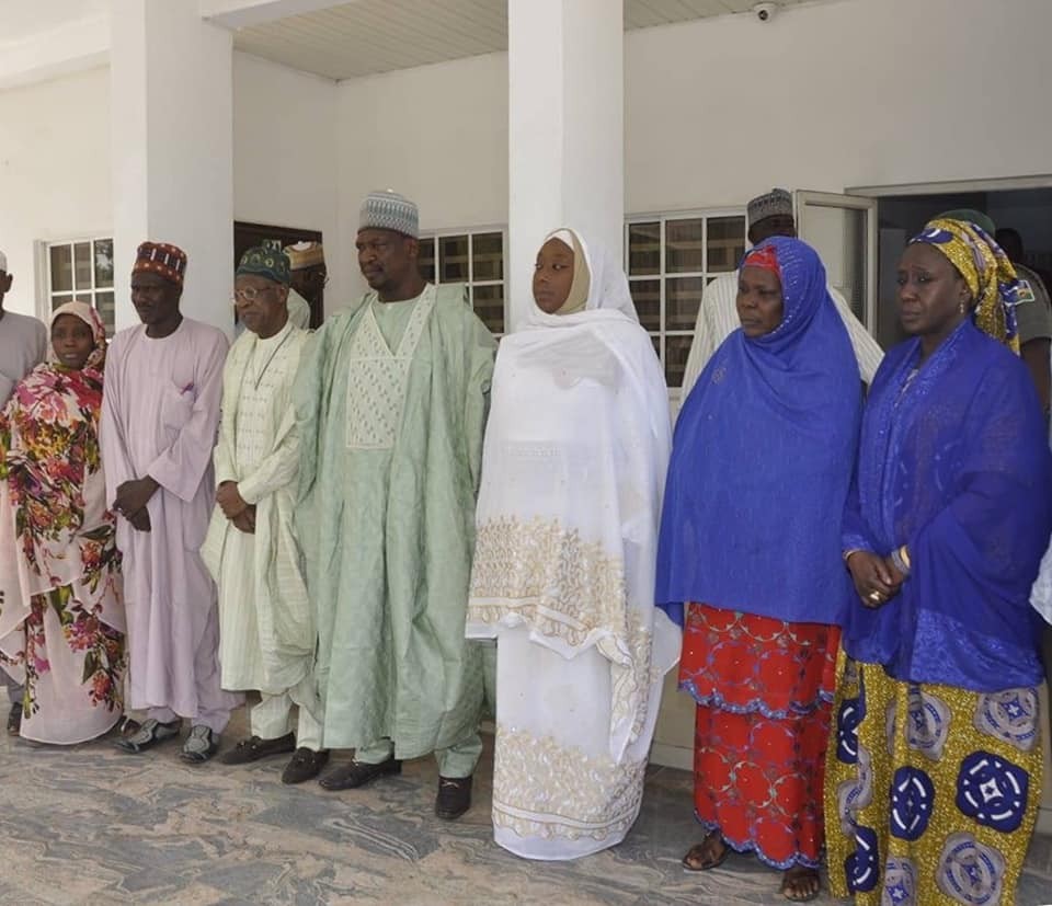 Photos: FG delegation visits Rebecca Sharibu, mother of Leah abducted by Boko Haram
