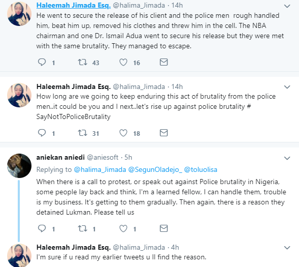 Lawyer stripped of his clothes and thrown into the cell while attempting to secure the release of his client from their custody in Kwara(photos)