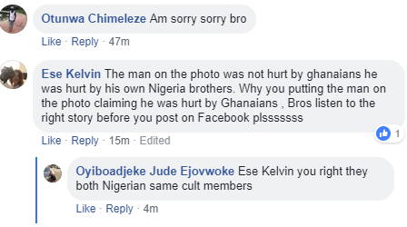 Blood flows as fight breaks out in a popular Nigerian bar in Ghana (graphic photo)