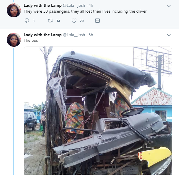 18 NYSC members reportedly die in a fatal accident in Mowe