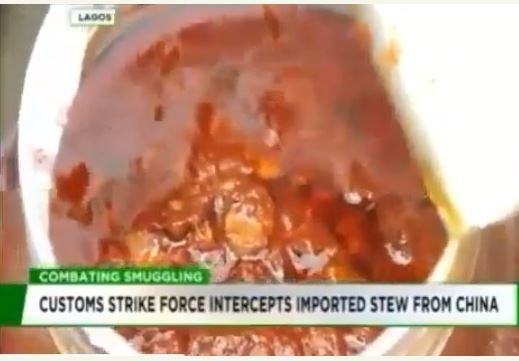 Nigerian customs strike force intercepts containers of imported 
