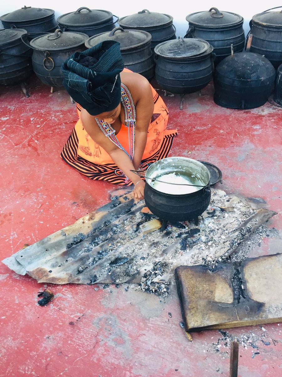 South African radio host Buhle Geleba poses topless to embrace her culture... 18+