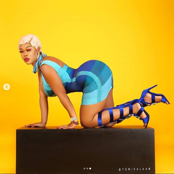 Nollywood actress Daniella Okeke strikes seductive poses in new photos