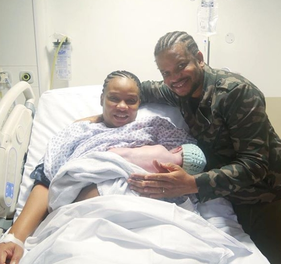 Nollywood actress Sugar Chika and hubby welcome son(photos)