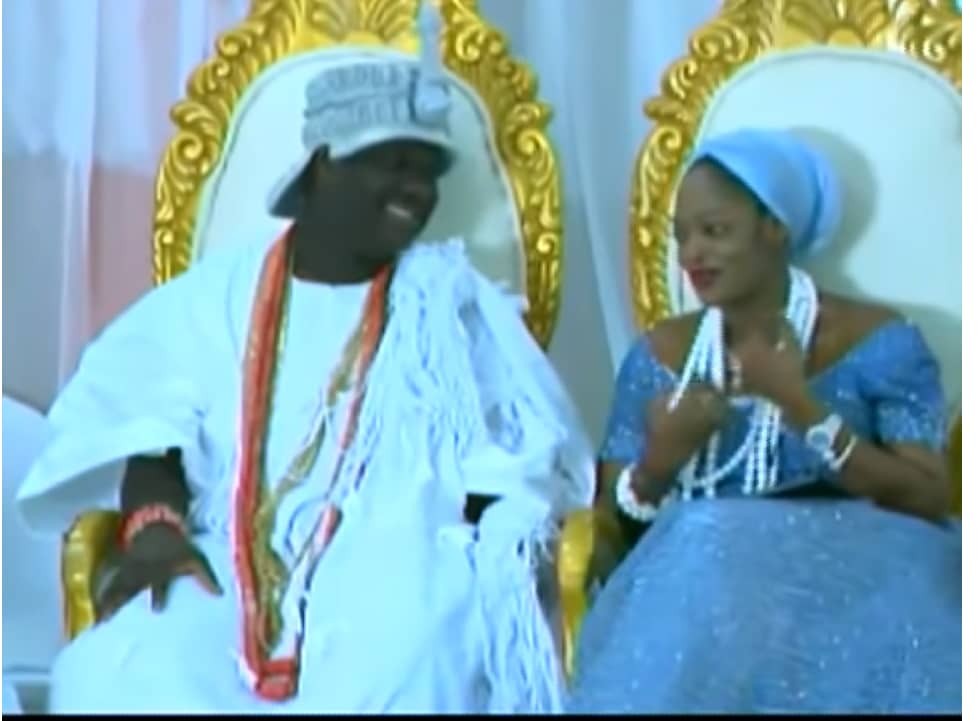 Photos and Videos: Ooni of Ife attends his wife, Olori Prophetess Naomi