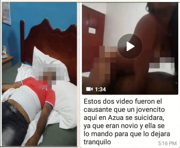 Dominican man commits suicide after girlfriend sent him a sex video of herself with another man (Photos)