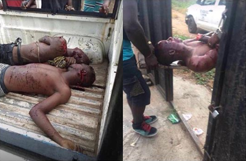 Two Eiye cult members hacked to death by rival group in Ondo (graphic photos)