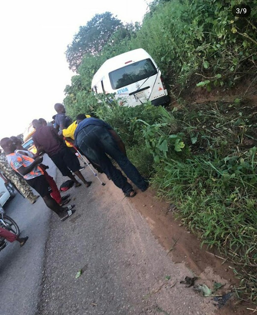 Photos: Nigeria Amputee Football Team involved in auto crash en-route Abuja for visa appointment