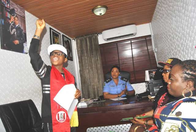 Photos: Nigeria Police Force honours Ozzybee