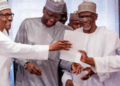Buhari receiving his WAEC Certificate