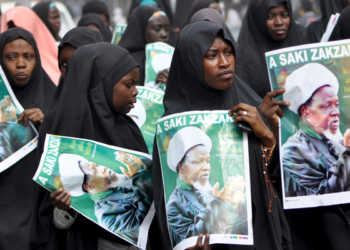 Shi'ites during prtest