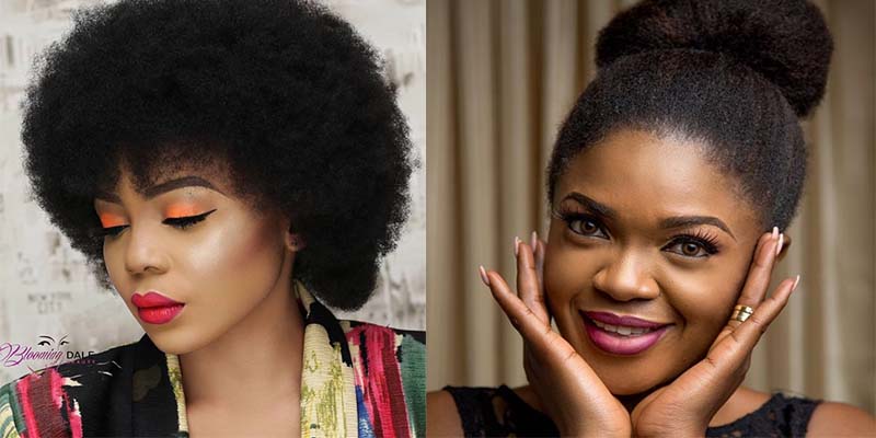 Image result for nigerian celebrities with natural hair