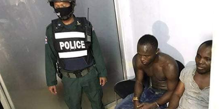 Two Nigerian men arrested in Cambodia