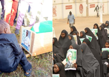 Heartbreaking photos of a little boy staring at the Obituary photo of his Dad