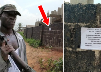 Robbery gang sends Igbogbo community fore-notice in Lagos