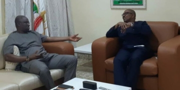 Fayose in meeting with Peter Obi