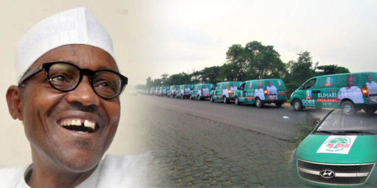 200 campaign buses donated to President Muhammadu Buhari