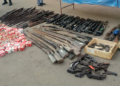 Filed photo: Arms recovered from an illegal Gun factory