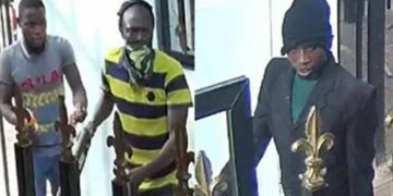 Offa Robbery suspects captured by CCTV