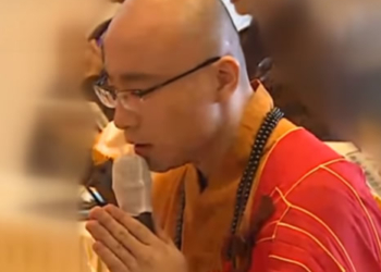 Buddhist master Kai Hung
