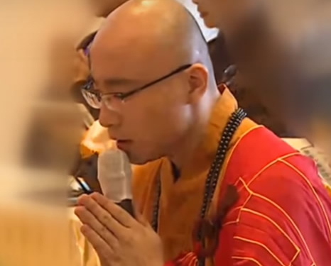 Buddhist master Kai Hung