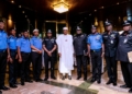 President Muhammadu Buhari, IGP Idris, top Police officers