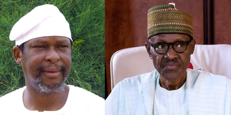 Senator Ajayi Boroffice, President Muhammadu Buhari