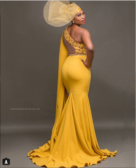 Actress Ufuoma McDermott showcases her behind in ravishing photoshoot (Photos)