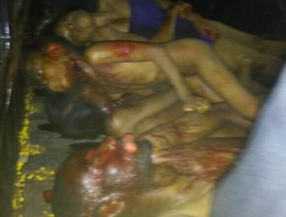  Graphic: Woman allegedly kills husband, 3 kids and herself in Benue