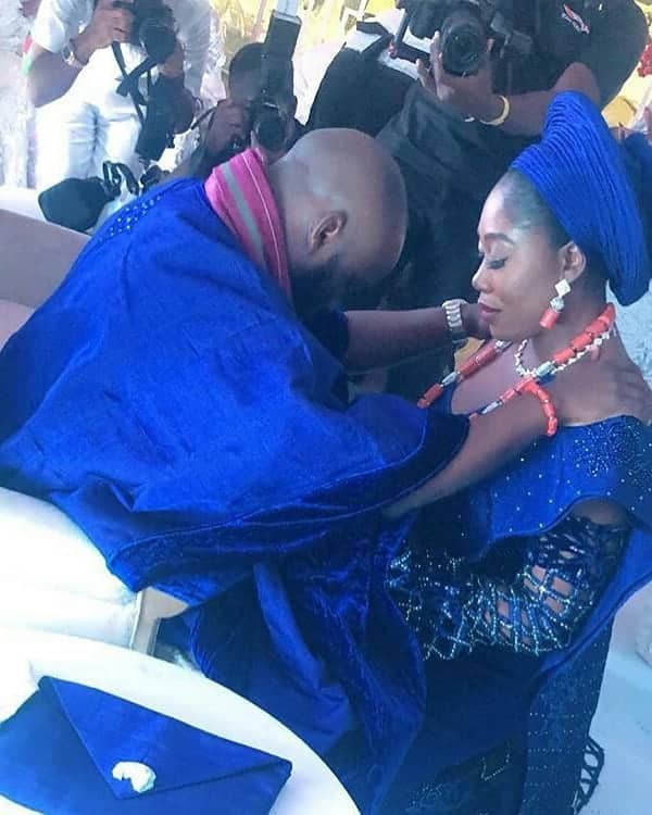 First photos/videos from the wedding of OAP Gbemi Olateru-Olagbegi to Falz