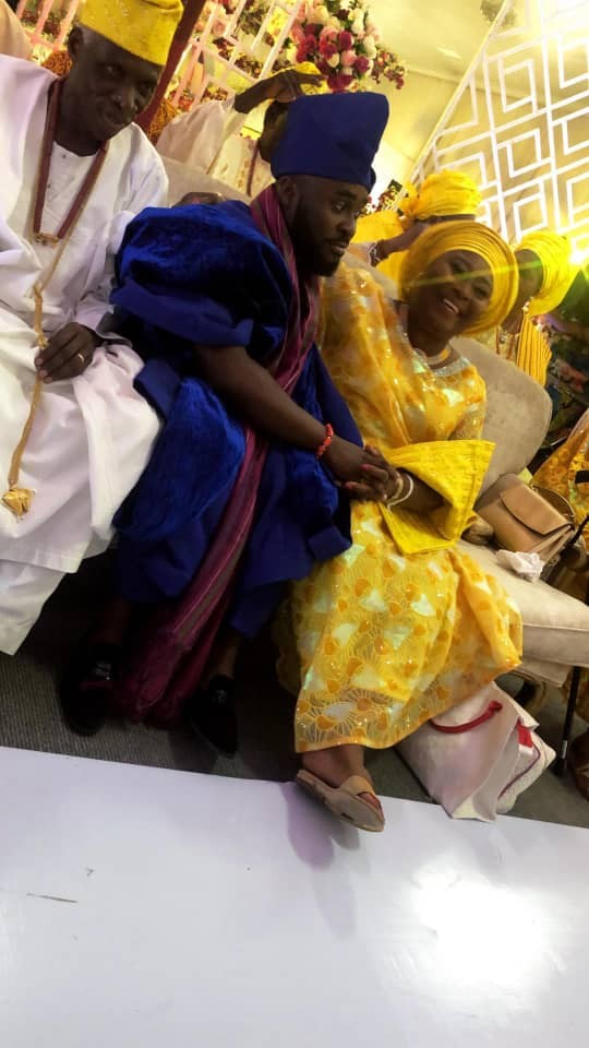 First photos/videos from the wedding of OAP Gbemi Olateru-Olagbegi to Falz