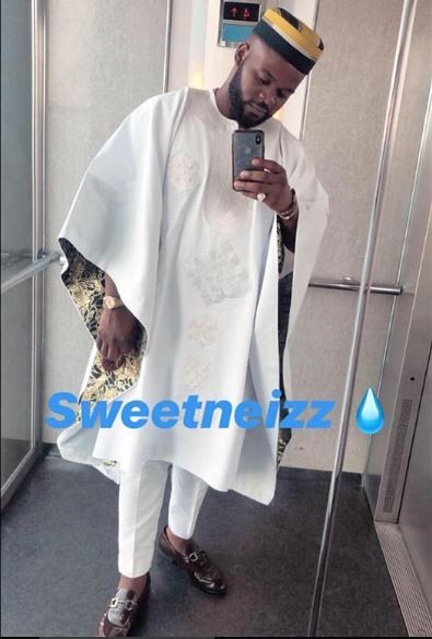 Falz, Adekunle Gold, Denola Grey, see all the "Agbadas" from the wedding of OAP Gbemi Olateru-Olagbegi to?Femi Ajayi