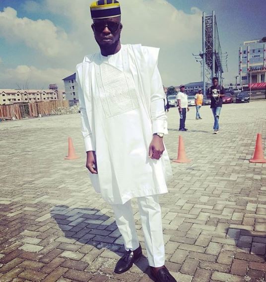 Falz, Adekunle Gold, Denola Grey, see all the "Agbadas" from the wedding of OAP Gbemi Olateru-Olagbegi to?Femi Ajayi