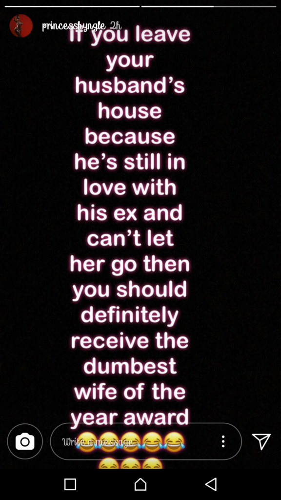 Princess Shyngle shades Michael Essien?s wife, calls her ?Dumbest Wife Of The Year? for reportedly moving out of her matrimonal home