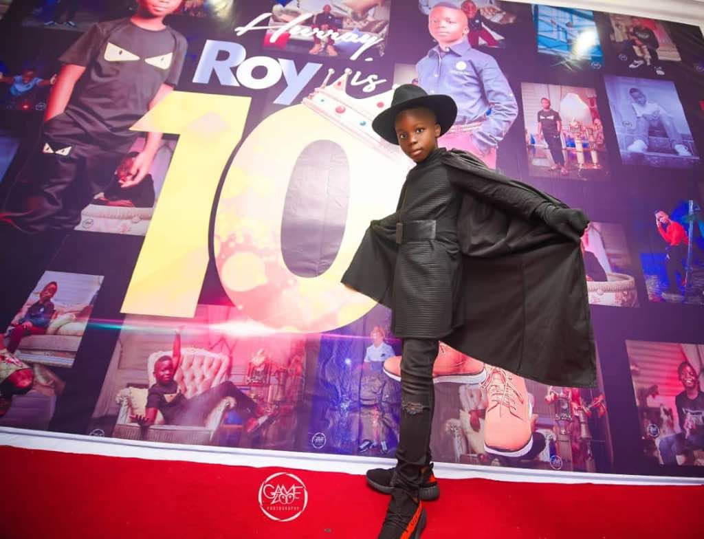 Warri Billionaire, Chief Ekomieyefa Uduboh celebrates lavish birthday for his 10 year old son, Roy Uduboh