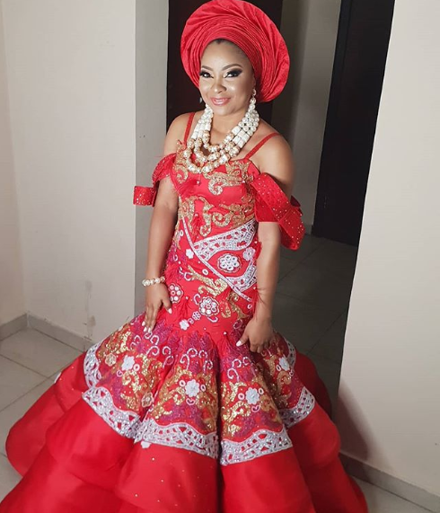 Linda Ejiofor and Ibrahim Suleiman hold court and traditional wedding (photos)
