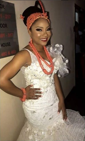 Linda Ejiofor and Ibrahim Suleiman hold court and traditional wedding (photos)