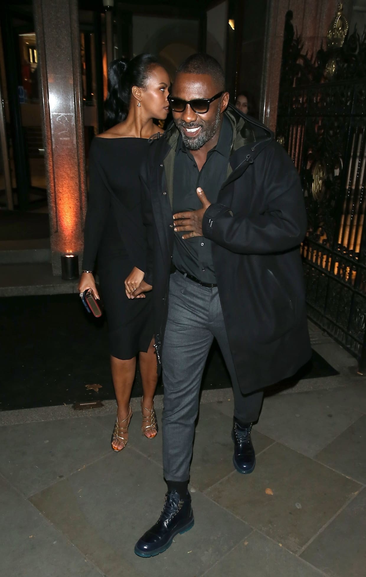 Idris Elba and his gorgeous fiancee, Sabrina Dhowre, step out