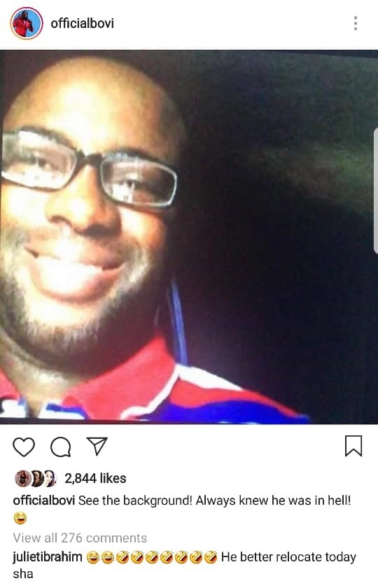 Bovi, Special Spesh, Oyemykke and other celebrities react after the identity of Instablog9ja founder was exclusively revealed by LIB today. (Screenshots)