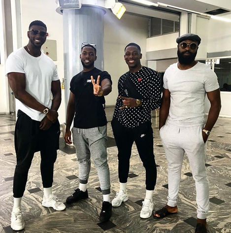Photos: Popular Kupe Boys arrive Nigeria for show in Abuja