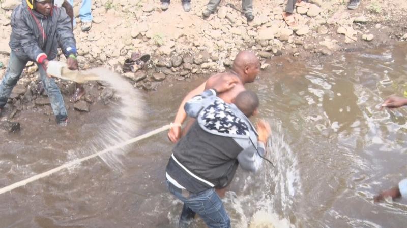 Police rescue 35-year-old man in tears as his friends attempt to forcefully circumcise him in Kenya (Photos)